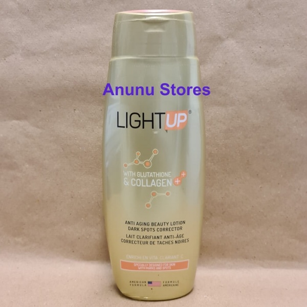 Light Up Glutathione & Collagen Anti Aging Beauty Lotion 400ml